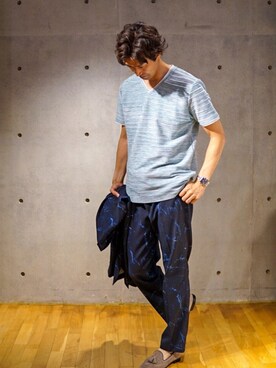 2ndbmさん（メンズ・174cm）の夏コーディネート