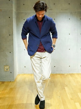 2ndbmさん（メンズ・174cm）の秋コーディネート