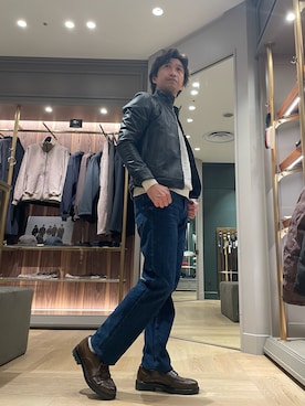 2ndbmさん（メンズ・174cm）の冬コーディネート