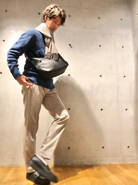 2ndbmさん（メンズ・174cm）の秋コーディネート