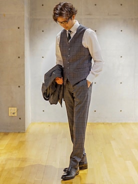 2ndbmさん（メンズ・174cm）の秋コーディネート