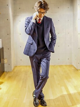 「CROWDED CLOSET（クラウデッドクローゼット）のアイテム」を使った、2ndbmさん（メンズ・174cm）の秋コーディネート