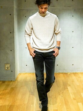 2ndbmさん（メンズ・174cm）の秋コーディネート