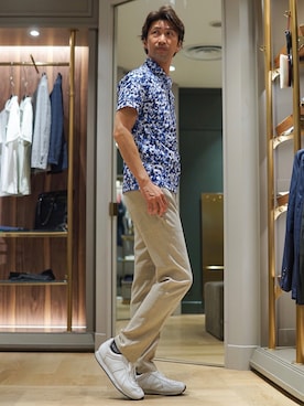 2ndbmさん（メンズ・174cm）の夏コーディネート