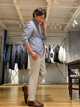 2ndbmさん（メンズ・174cm）の春コーディネート