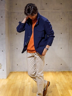 2ndbmさん（メンズ・174cm）の春コーディネート