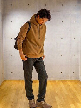 「CROWDED CLOSET（クラウデッドクローゼット）のアイテム」を使った、2ndbmさん（メンズ・174cm）の秋コーディネート