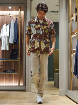 2ndbmさん（メンズ・174cm）の夏コーディネート