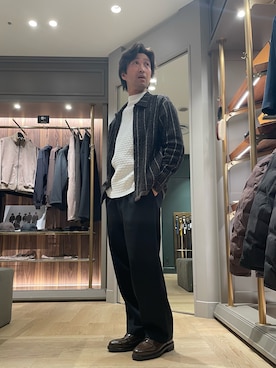 2ndbmさん（メンズ・174cm）の冬コーディネート