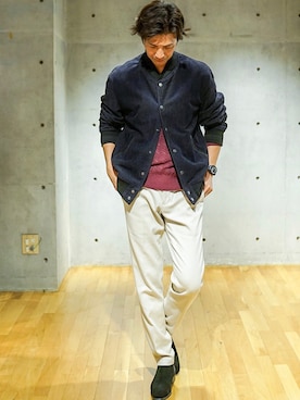 2ndbmさん（メンズ・174cm）の秋コーディネート