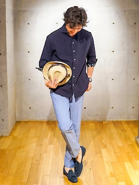 2ndbmさん（メンズ・174cm）の春コーディネート