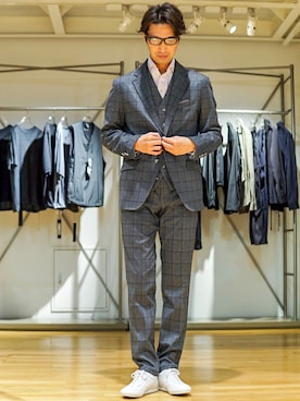 2ndbmさん（メンズ・174cm）の冬コーディネート