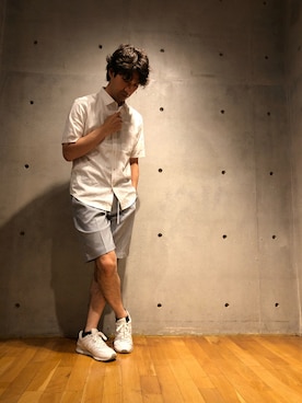 「MEN'S BIGI（メンズビギ）のアイテム」を使った、2ndbmさん（メンズ・174cm）の夏コーディネート