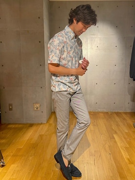 「アイテム（ポロシャツ）」を使った、2ndbmさん（メンズ・174cm）の夏コーディネート