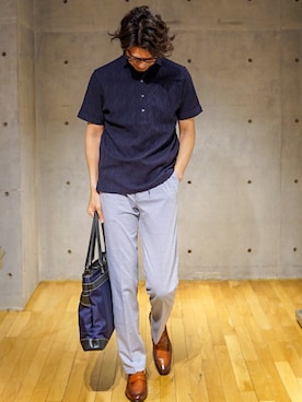 2ndbmさん（メンズ・174cm）の春コーディネート