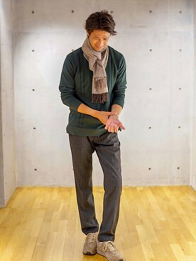 2ndbmさん（メンズ・174cm）の秋コーディネート
