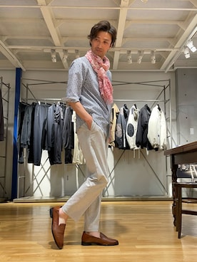2ndbmさん（メンズ・174cm）の春コーディネート
