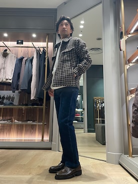 2ndbmさん（メンズ・174cm）の冬コーディネート