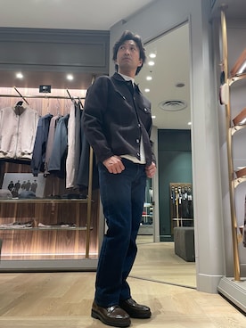 2ndbmさん（メンズ・174cm）の冬コーディネート