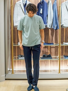 2ndbmさん（メンズ・174cm）の夏コーディネート