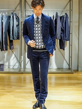 2ndbmさん（メンズ・174cm）の秋コーディネート