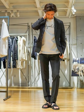 2ndbmさん（メンズ・174cm）の春コーディネート