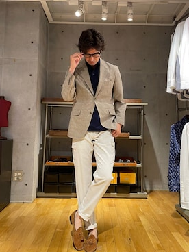 2ndbmさん（メンズ・174cm）の春コーディネート