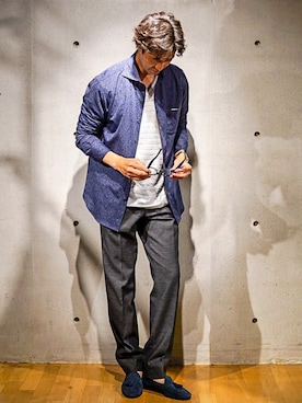 2ndbmさん（メンズ・174cm）の夏コーディネート