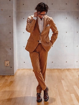 2ndbmさん（メンズ・174cm）の秋コーディネート