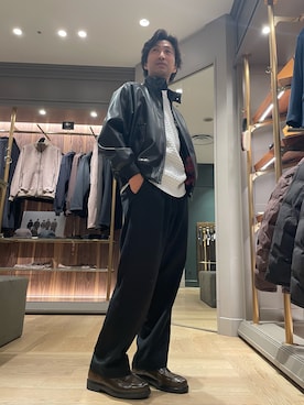 2ndbmさん（メンズ・174cm）の冬コーディネート