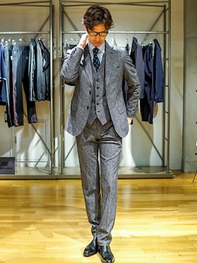 2ndbmさん（メンズ・174cm）の秋コーディネート