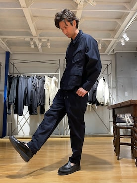 2ndbmさん（メンズ・174cm）の春コーディネート