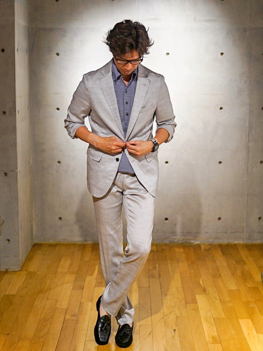MEN'S BIGI（メンズビギ）の「<42ND ROYAL HIGHLAND>別注 クロコ