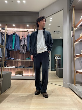 「MEN'S BIGI（メンズビギ）のアイテム」を使った、2ndbmさん（メンズ・174cm）の春コーディネート