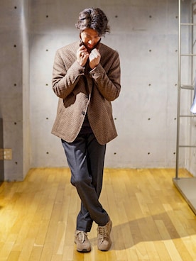 2ndbmさん（メンズ・174cm）の秋コーディネート