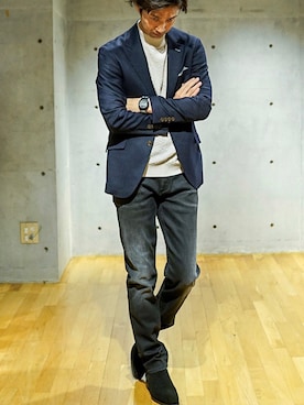 2ndbmさん（メンズ・174cm）の秋コーディネート