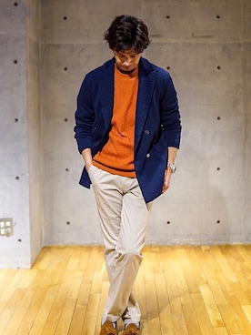 2ndbmさん（メンズ・174cm）の春コーディネート