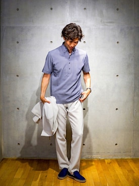 2ndbmさん（メンズ・174cm）の夏コーディネート