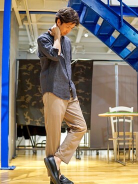 2ndbmさん（メンズ・174cm）の夏コーディネート