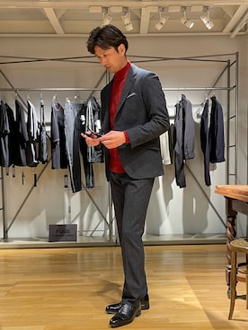 2ndbmさん（メンズ・174cm）の冬コーディネート