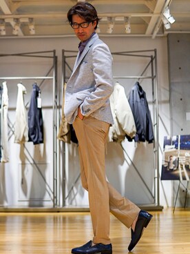 2ndbmさん（メンズ・174cm）の春コーディネート