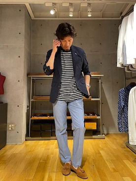 2ndbmさん（メンズ・174cm）の春コーディネート