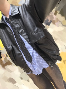 「アイテム（デニムパンツ）」を使った、つるぽんさん（メンズ・173cm・10代）の秋コーディネート