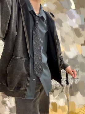 「アイテム（フォーマルスーツ/小物）」を使った、つるぽんさん（メンズ・173cm・10代）の秋コーディネート