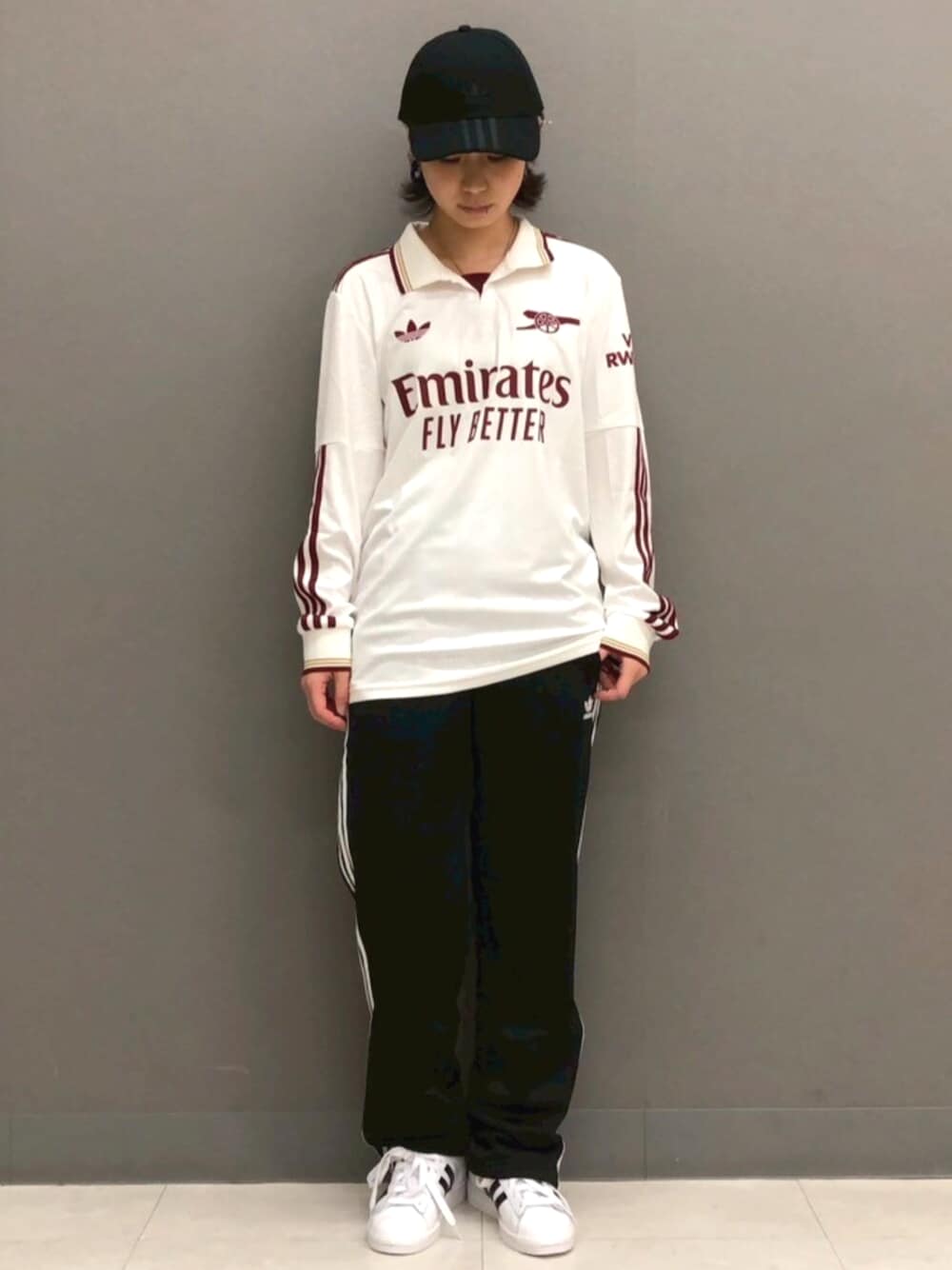 キャップ、アーセナル 25/26 長袖 サードユニフォーム、アディ