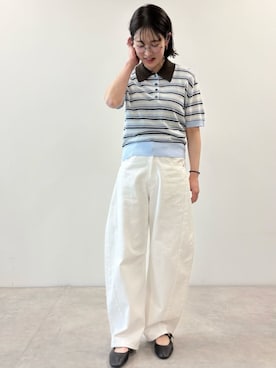 「Firsthand（ファーストハンド）のアイテム（トップス）」を使った、Firsthandさん（レディース・160cm）の春コーディネート