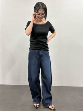 「Firsthand（ファーストハンド）のアイテム（パンツ）」を使った、Firsthandさん（レディース・160cm）の夏コーディネート