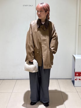 「Firsthand（ファーストハンド）のアイテム」を使った、Firsthandさん（レディース・155cm）の冬コーディネート