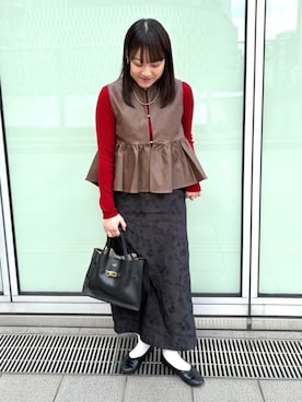 「Firsthand（ファーストハンド）のアイテム」を使った、Firsthandさん（レディース・160cm）の秋コーディネート