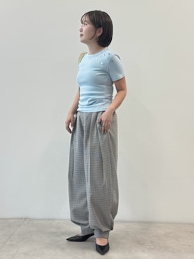 「Firsthand（ファーストハンド）のアイテム（パンツ）」を使った、Firsthandさん（レディース・150cm）の春コーディネート